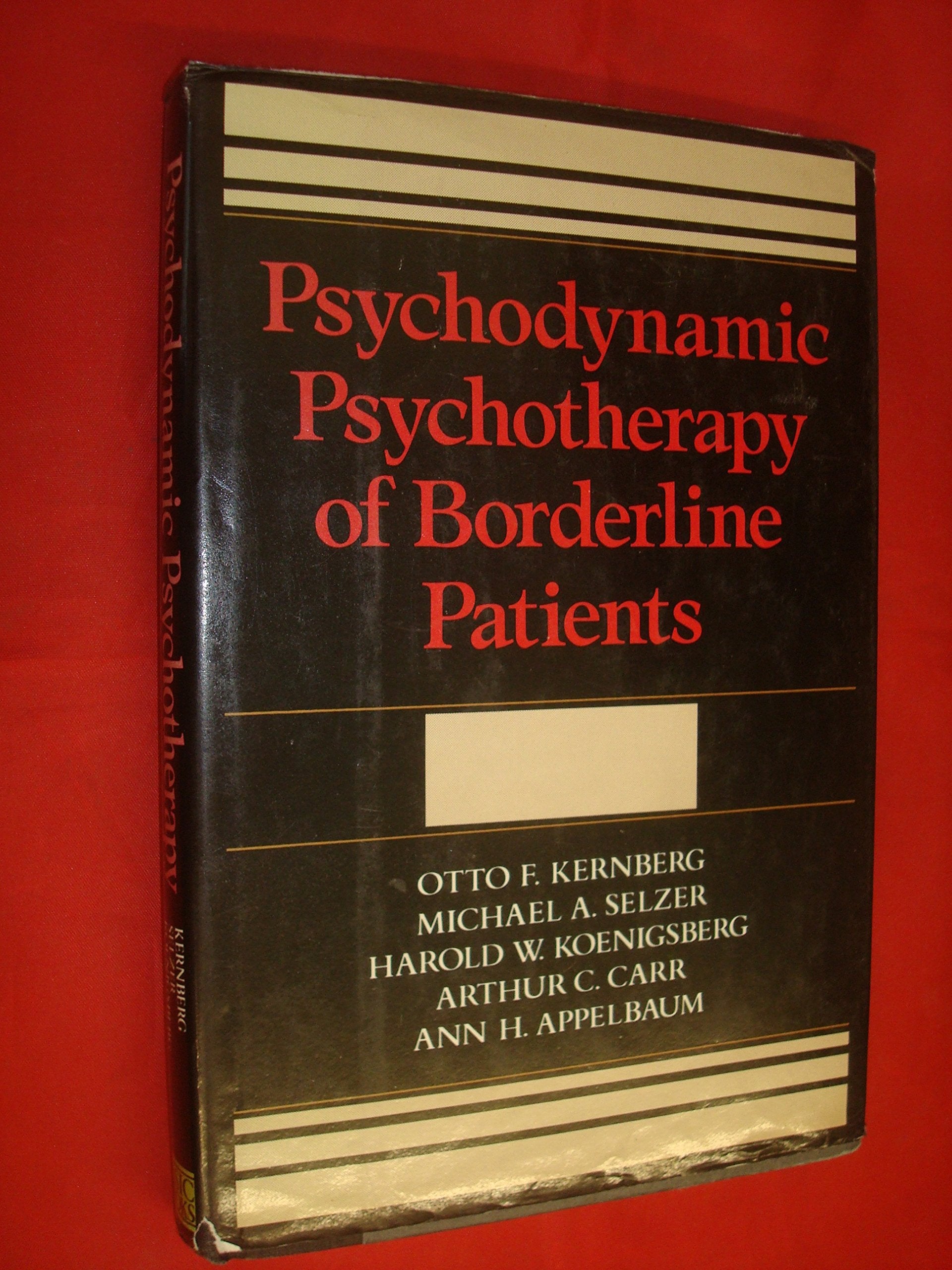 Psychodynamic Psychotherapy Of Borderline Patients Medicine