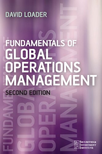 Fundamentals of Global Operations Management (Securities Institute) Books