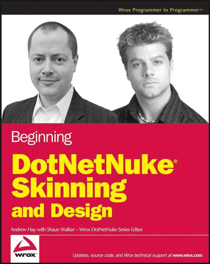 Product Image: Beginning DotNetNuke Skinning and Design