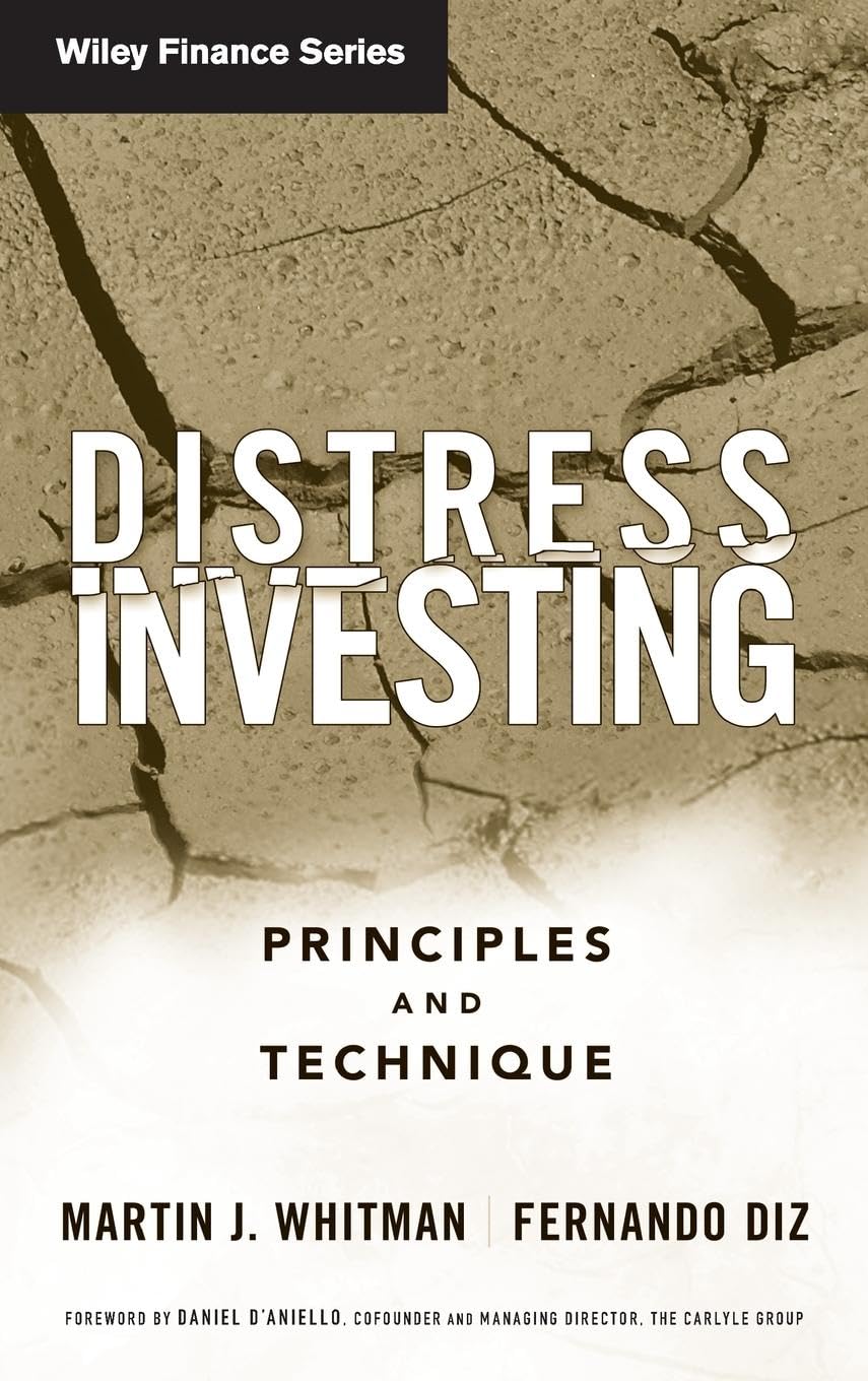 Distress Investing: Principles and Technique (Wiley Finance) Law