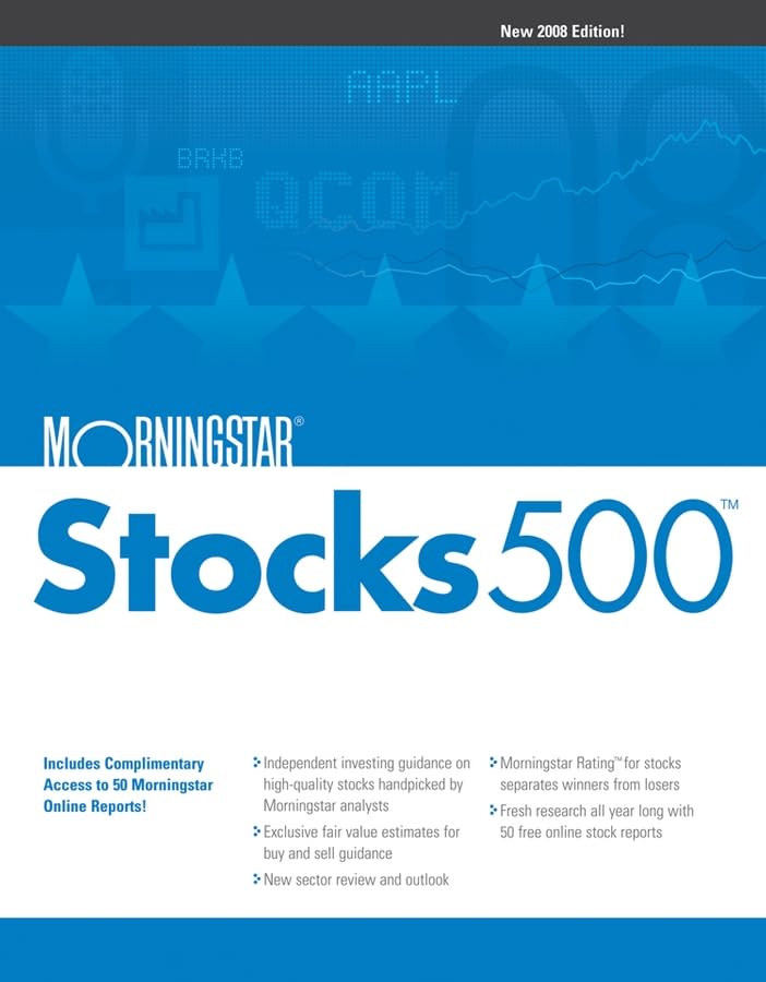 Morningstar Stocks 500 2008 Business, Finance & Career