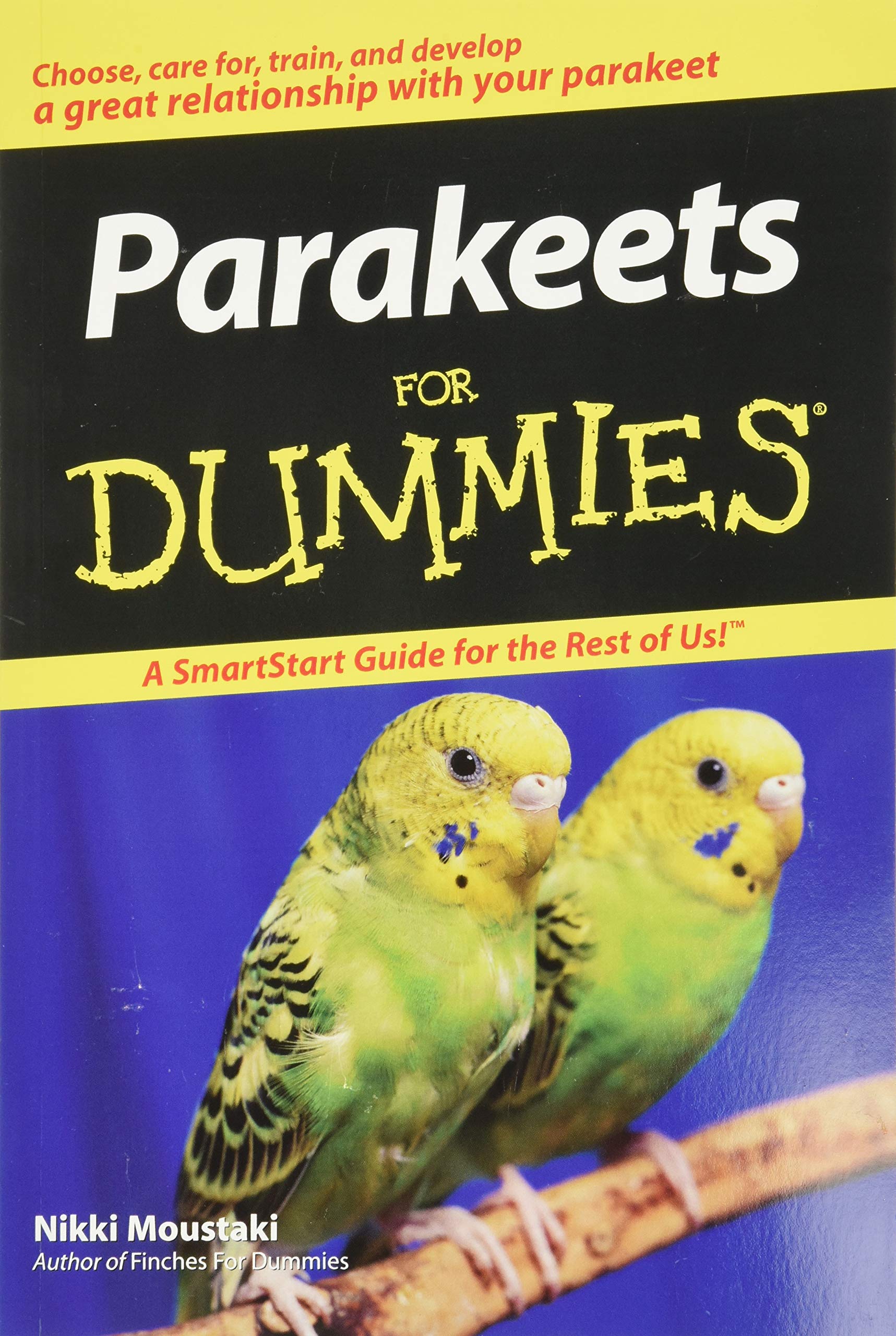 Parakeets For Dummies Books about Pets