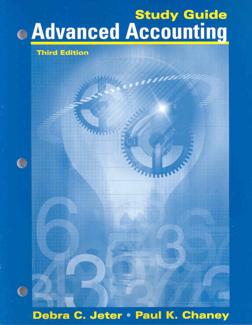 Advanced Accounting Business, Finance & Career