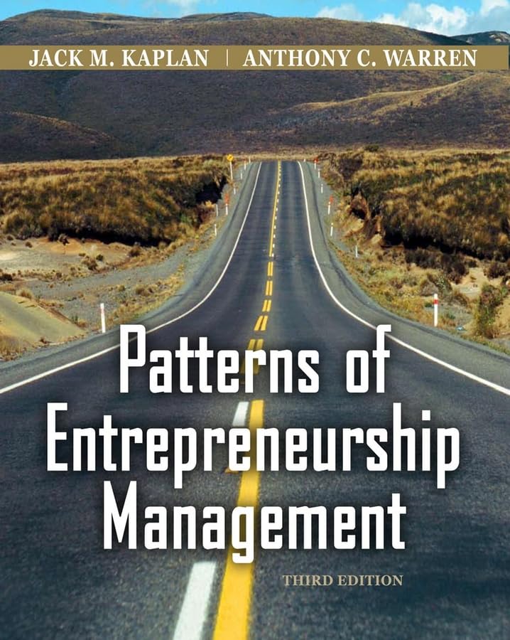 Product Image: Patterns of Entrepreneurship Management