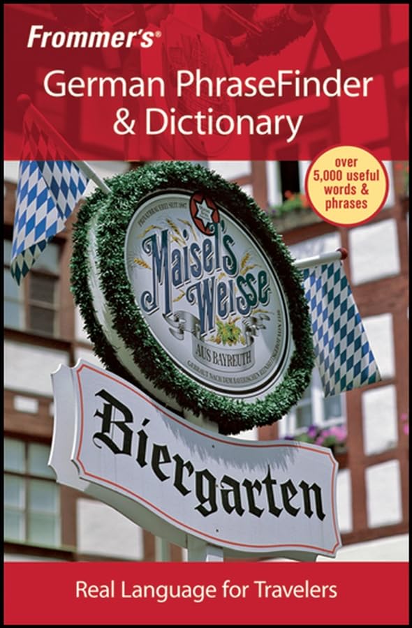 Frommer's German PhraseFinder & Dictionary (Frommer's Phrase Books) Foreign Languages ​​& Dictionaries