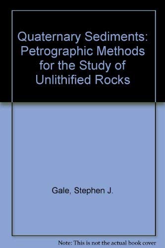 Quaternary Sediments: Petrographic Methods for the Study of Unlithified Rocks Mathematics