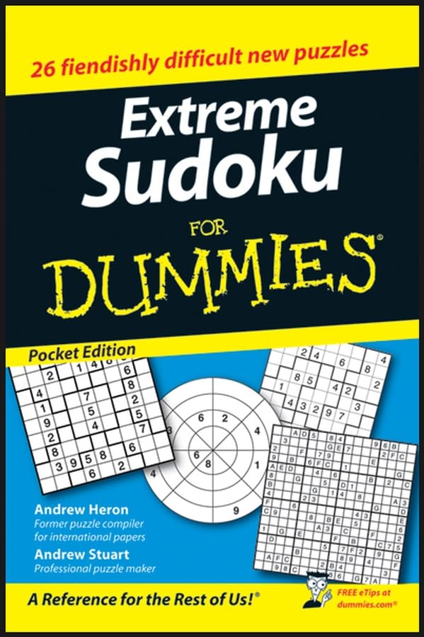 Extreme Sudoku for Dummies, Target One Spot Edition Leisure & Fun