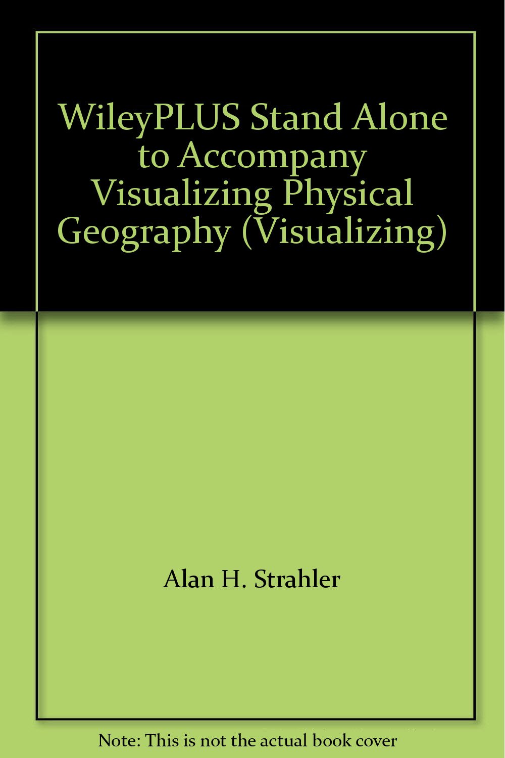 Product Image: WileyPLUS Stand-alone to accompany Visualizing Physical Geography