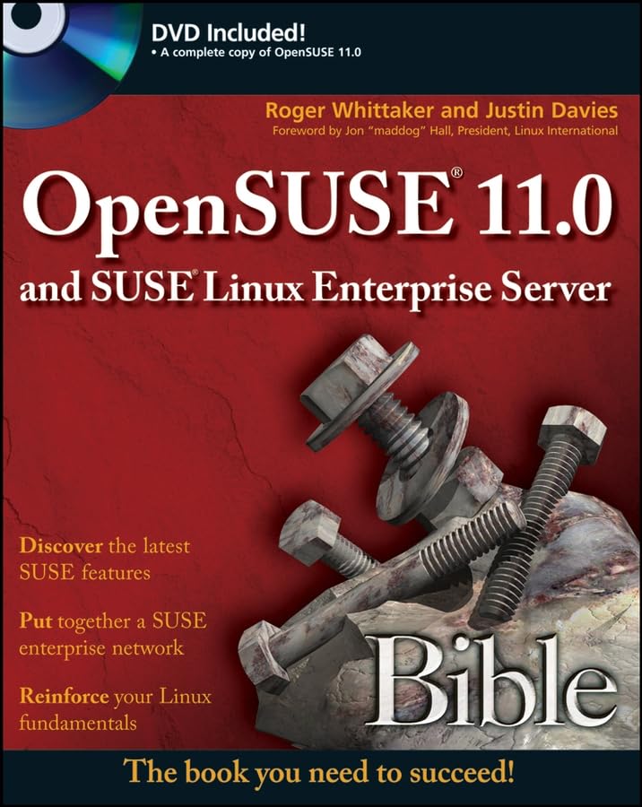 Product Image: Opensuse 11.0 and Suse Linux Enterprise Server Bible [With DVD]