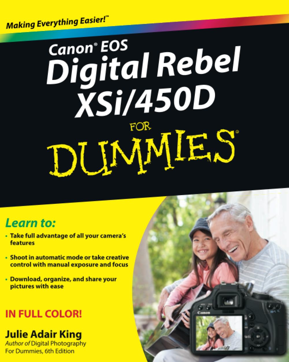 Canon EOS Digital Rebel Xsi/450d for Dummies Computer Science
