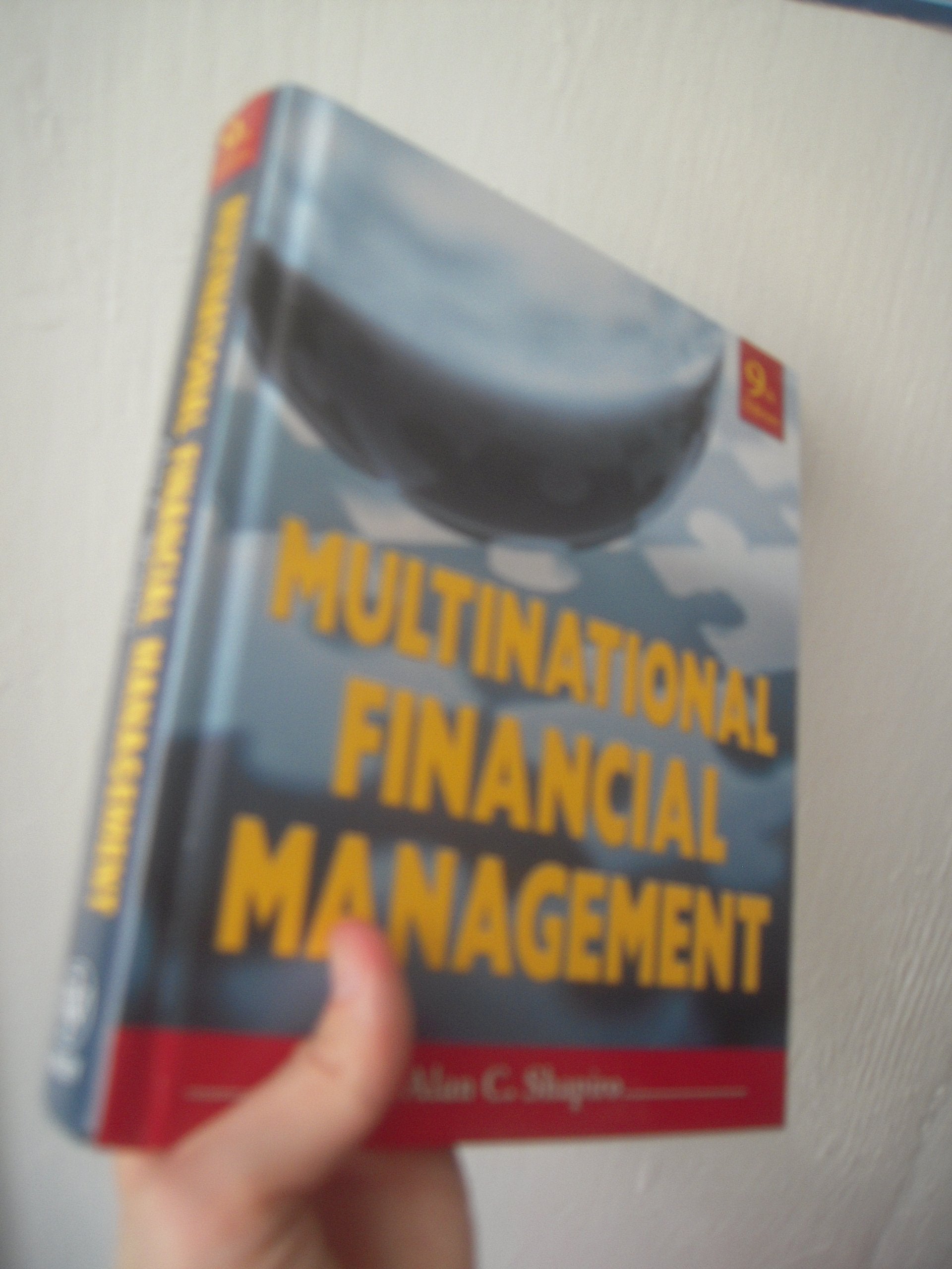 Product Image: Multinational Financial Management