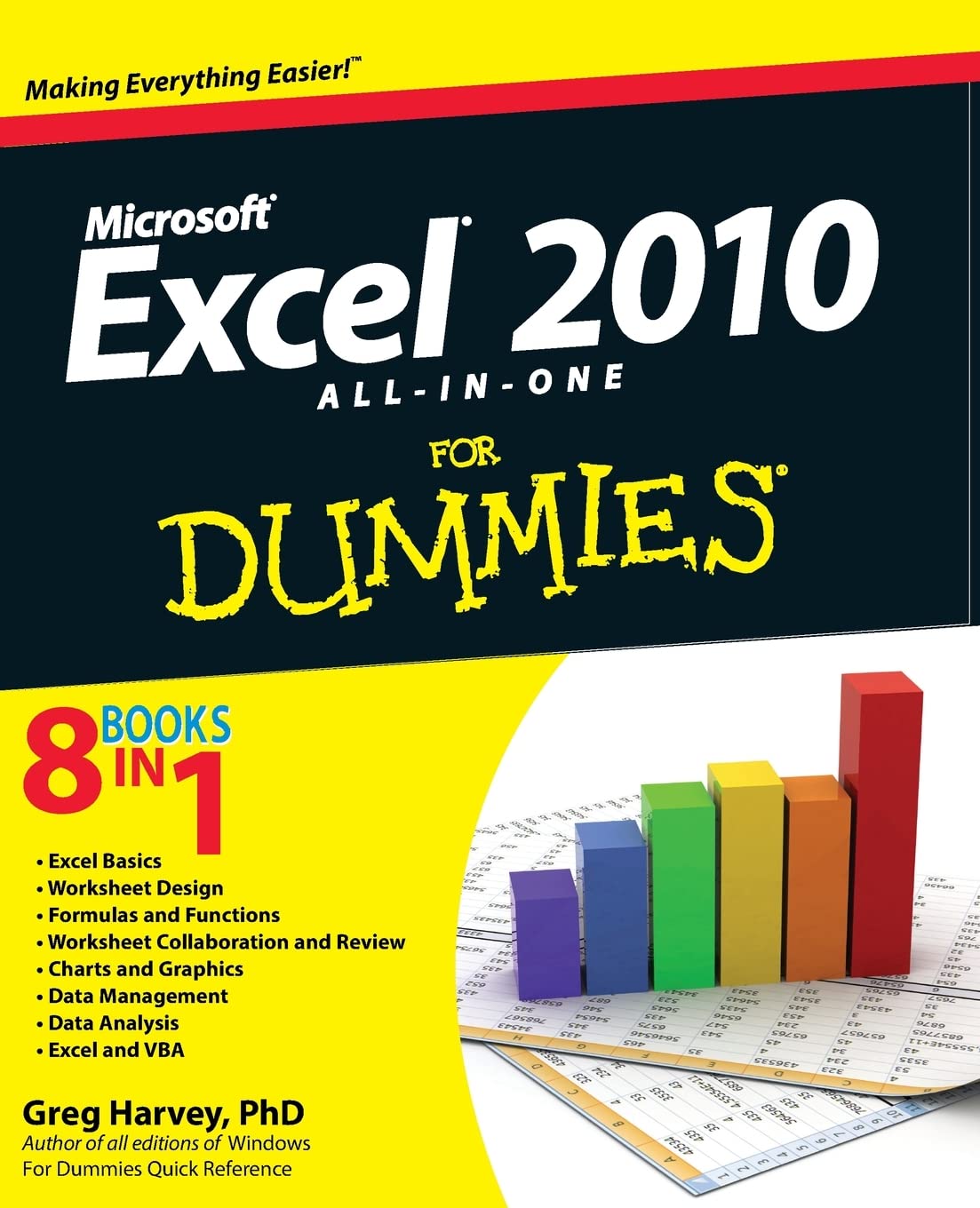 Excel 2010 All-in-One For Dummies Computer Science Books