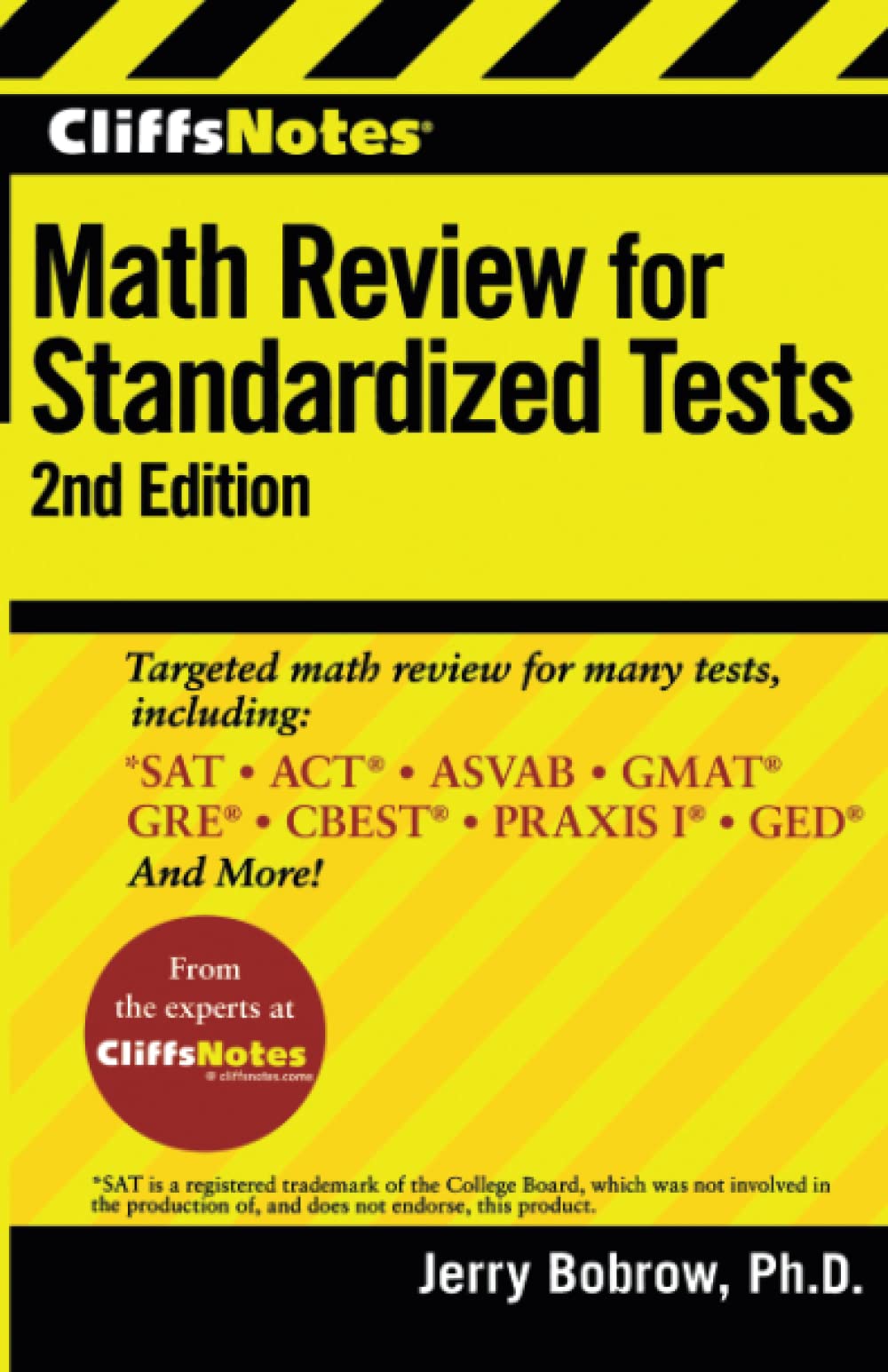 CliffsNotes Math Review for Standardized Tests: 2nd Edition (CliffsTestPrep) Learning & Reference Books