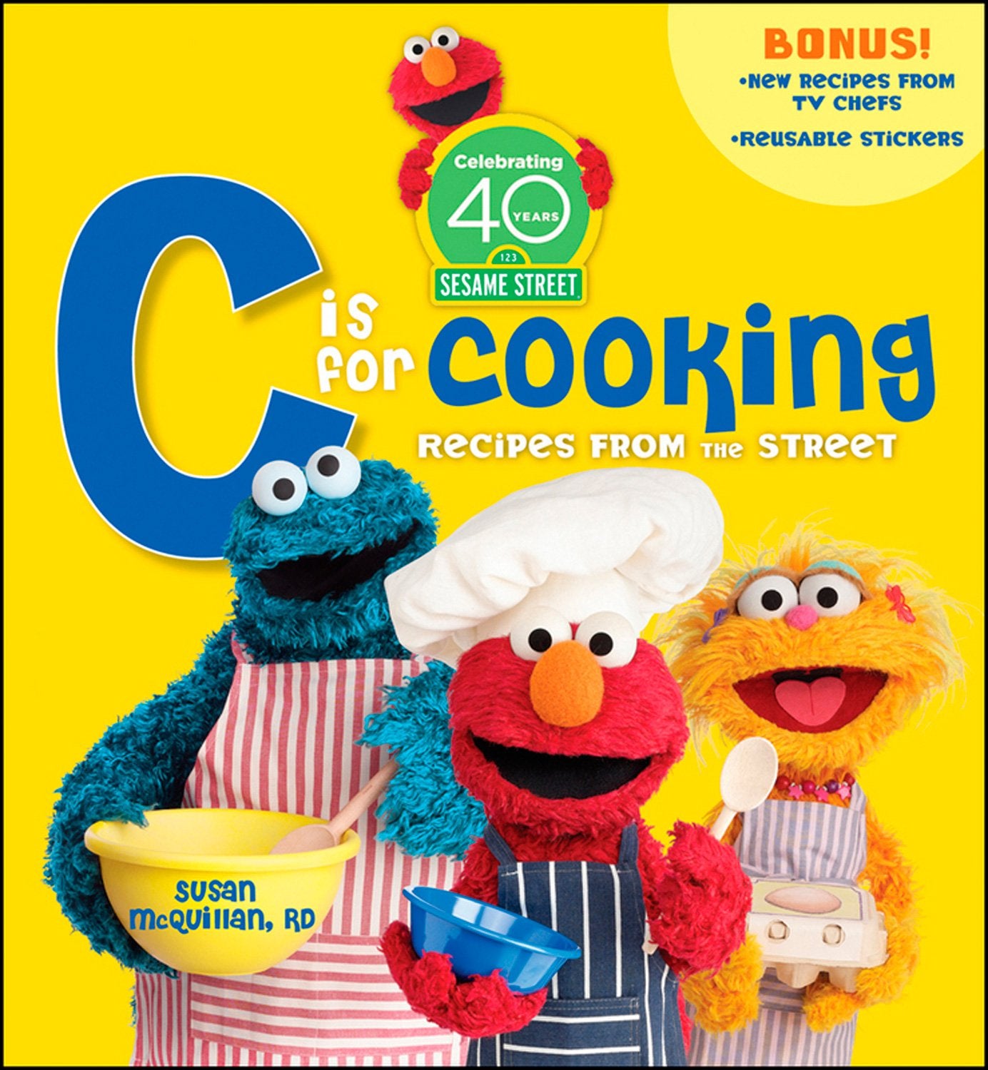 Sesame Street C is for Cooking 40th Anniversary Edition Leisure, Home & Garden