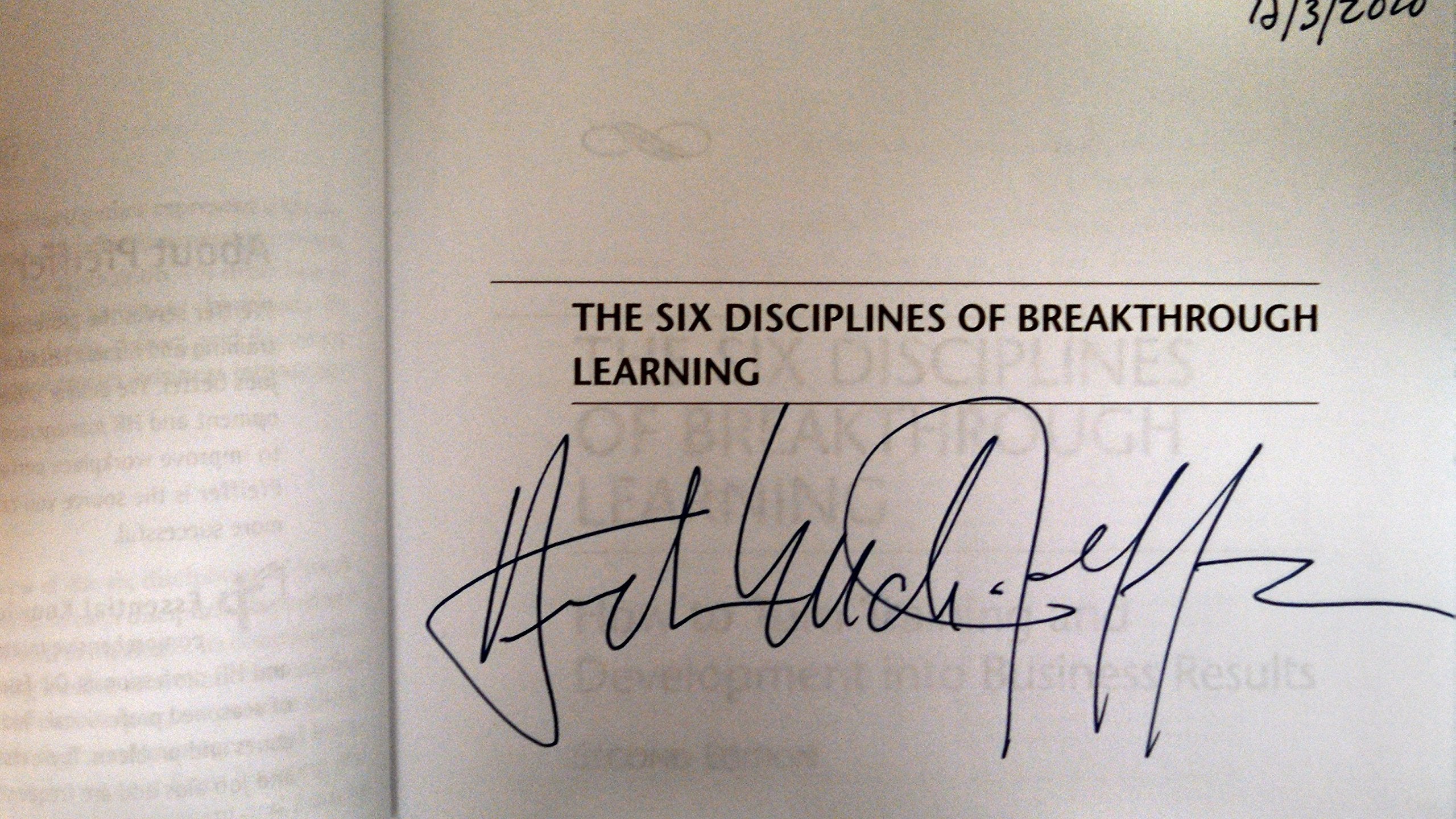 The Six Disciplines of Breakthrough Learning: How to Turn Training and Development into Business Results book