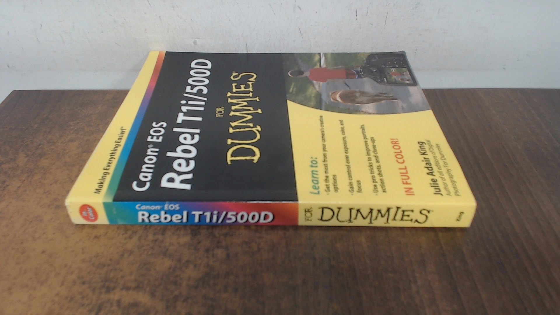 Canon EOS Rebel T1i/500D For Dummies Computer Science
