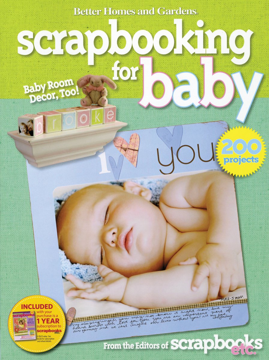 Scrapbooking for Baby (Better Homes and Gardens) (Better Homes and Gardens Cooking) Hobbies & Crafts