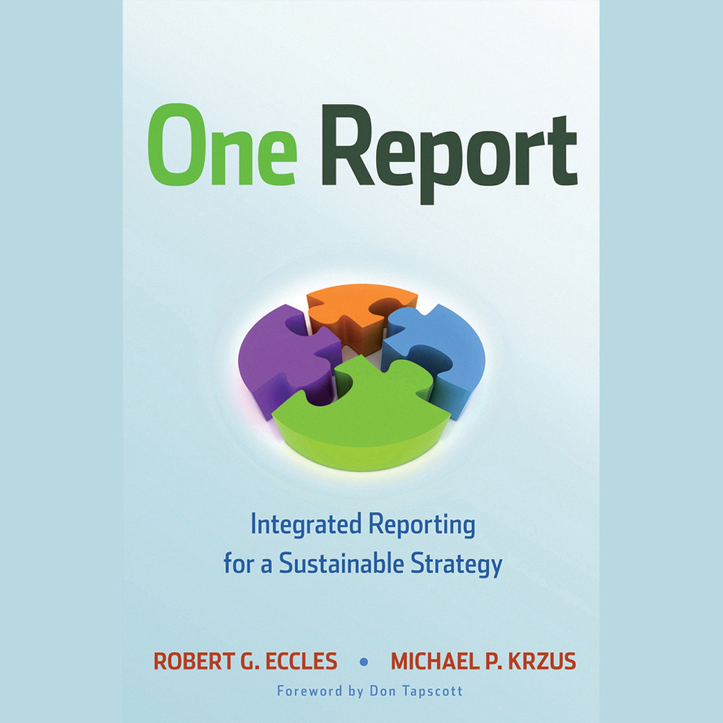 Product Image: One Report: Integrated Reporting for a Sustainable Strategy