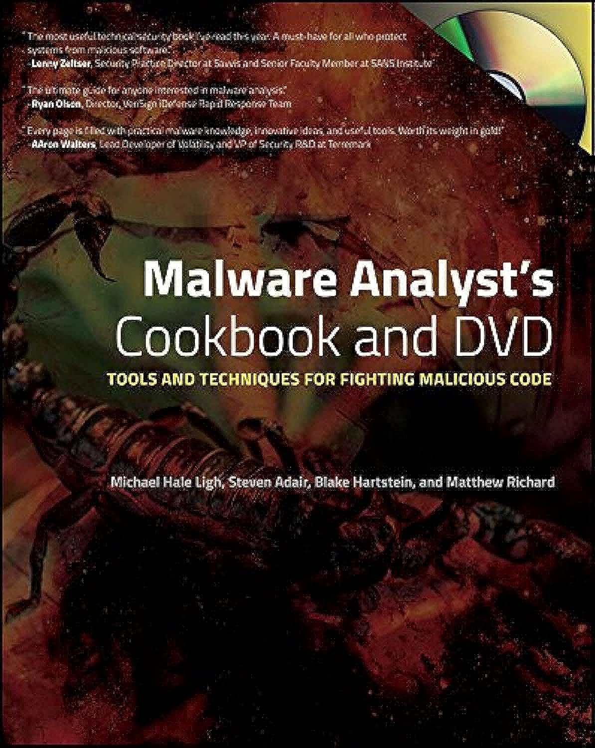 Malware Analyst's Cookbook and DVD Computer Science
