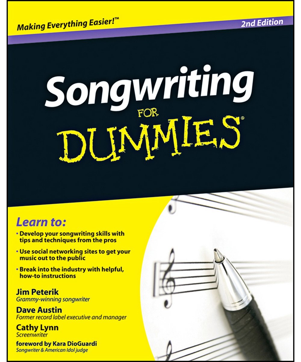 Product Image: Songwriting For Dummies 2e (For Dummies Series)