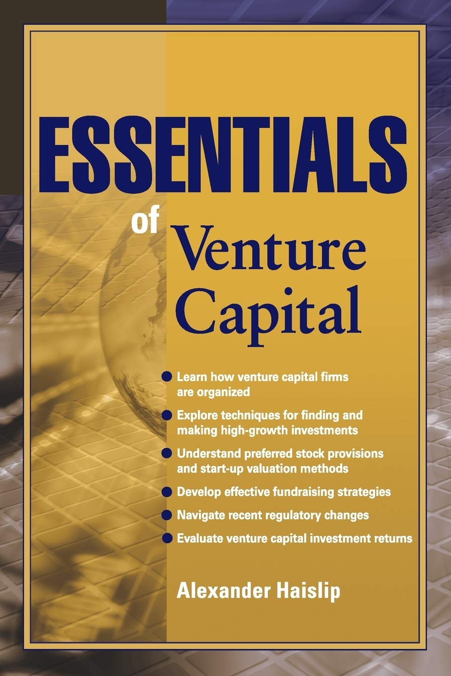 Essentials of Venture Capital (Essentials Series, Band 52) Law