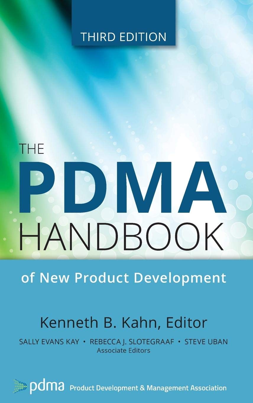 The PDMA Handbook of New Product Development book
