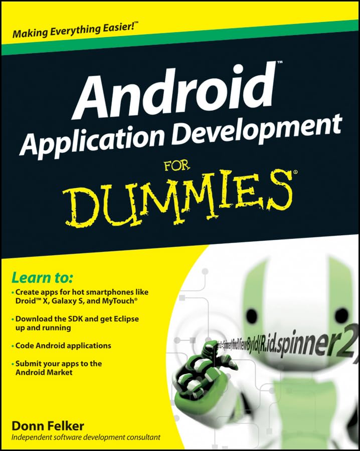 Android Application Development For Dummies Computer Science
