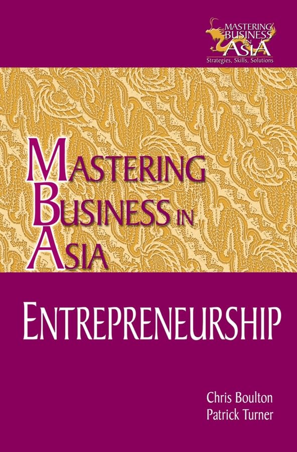 Entrepreneurship in the Mastering Business in Asia series Law