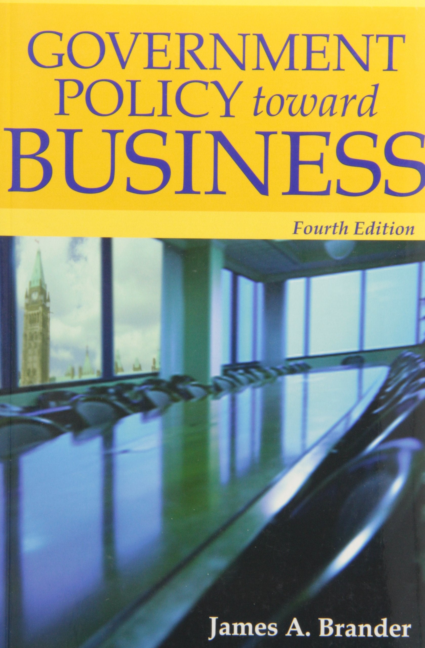 Product Image: Government Policy Towards Business 4E