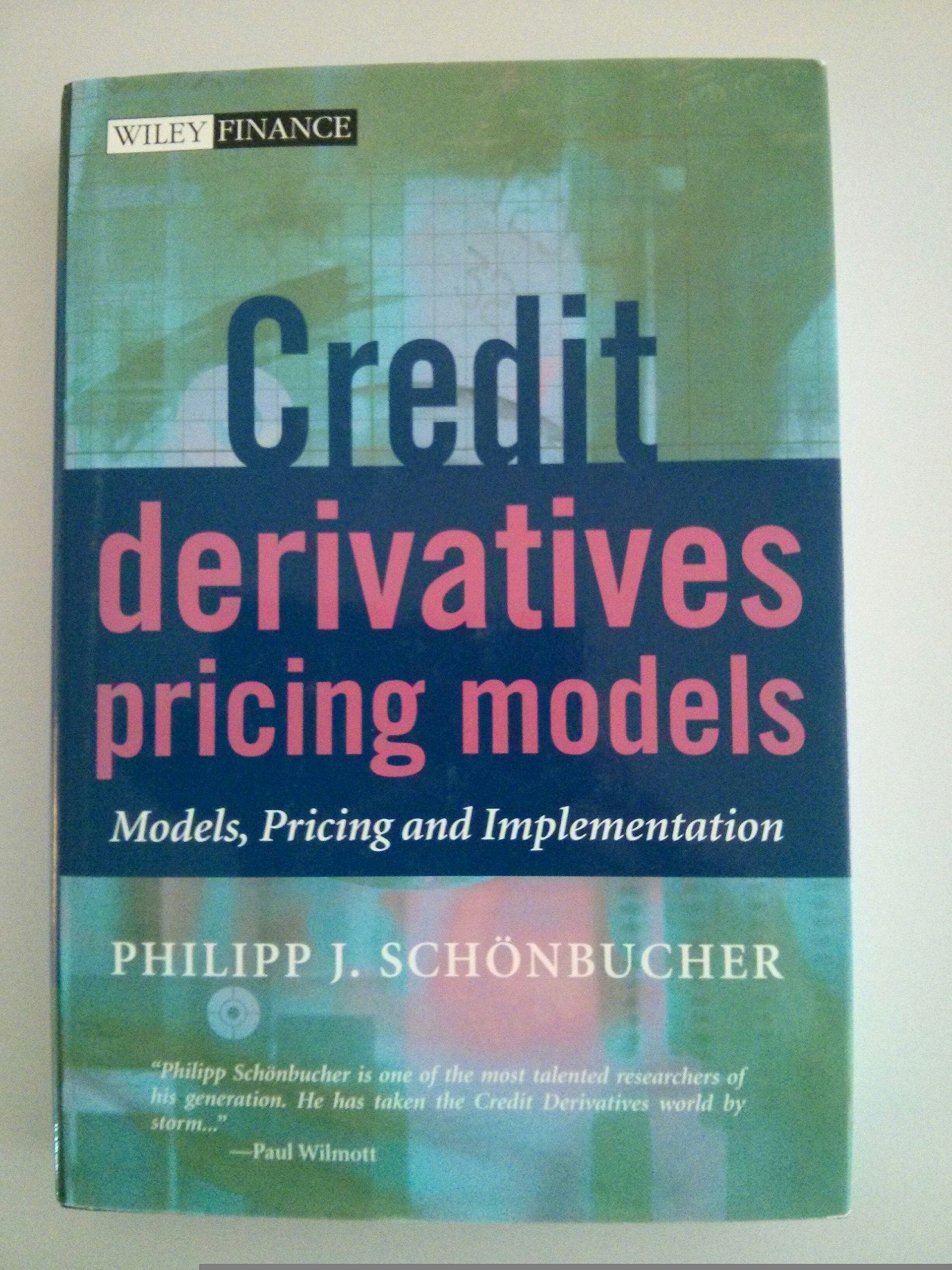 Product Image: Credit Derivatives Pricing Models
