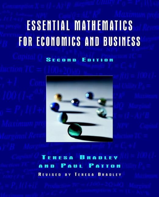 Essential Mathematics for Economics and Business Business, Finance & Career