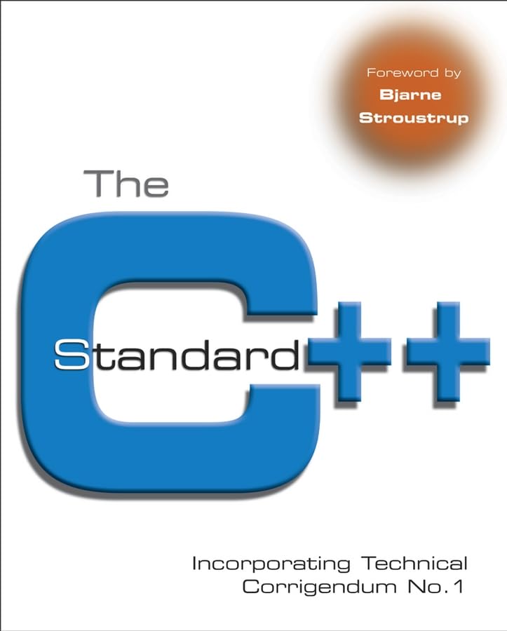The C++ Standard: Incorporating Technical Corrigendum No. 1 Computer Science