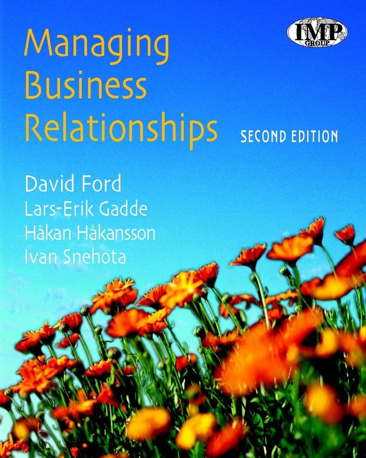 Product Image: Managing Business Relationships