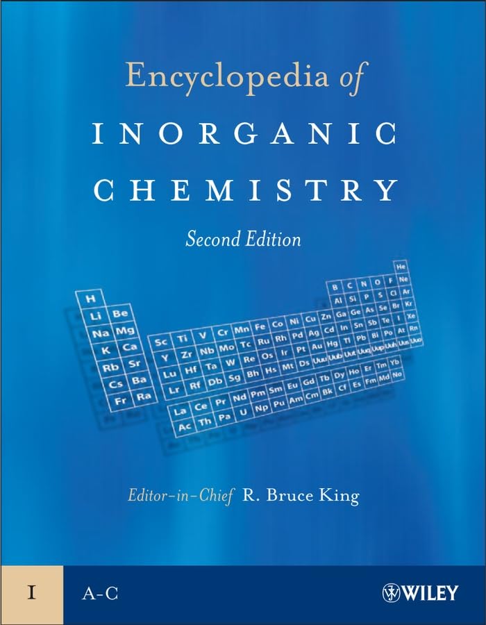 Encyclopedia of Inorganic Chemistry book