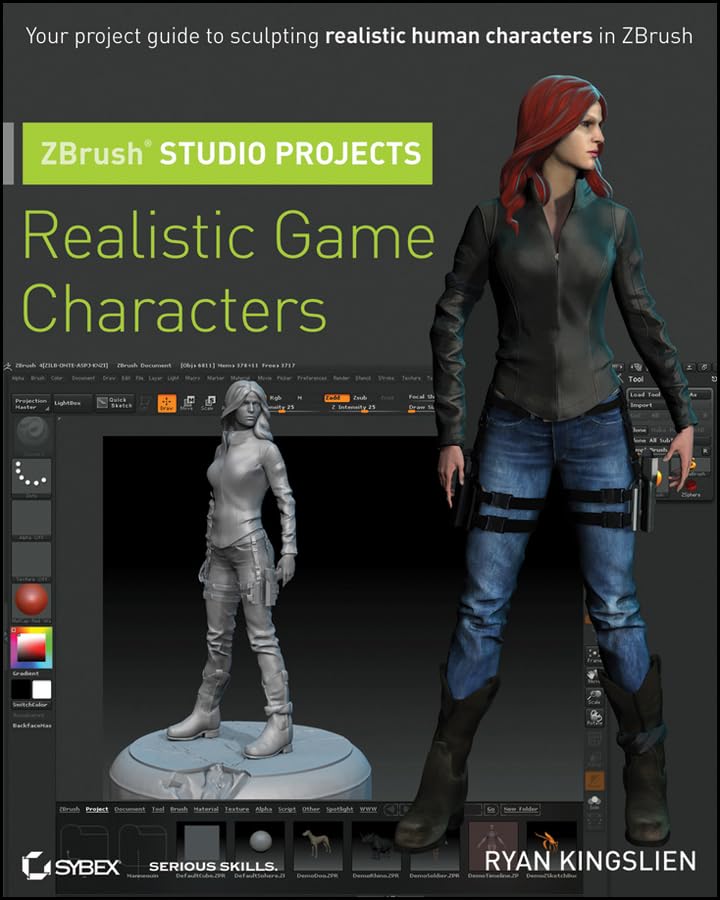Product Image: ZBrush Studio Projects: Realistic Game Characters
