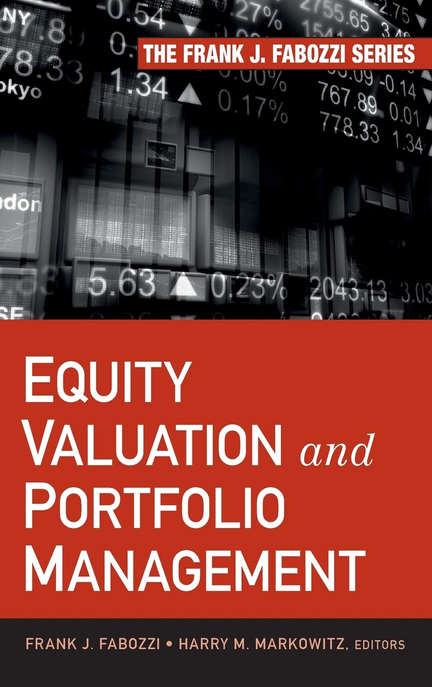 Equity Valuation and Portfolio Management (Frank J. Fabozzi Series, Band 199) Law