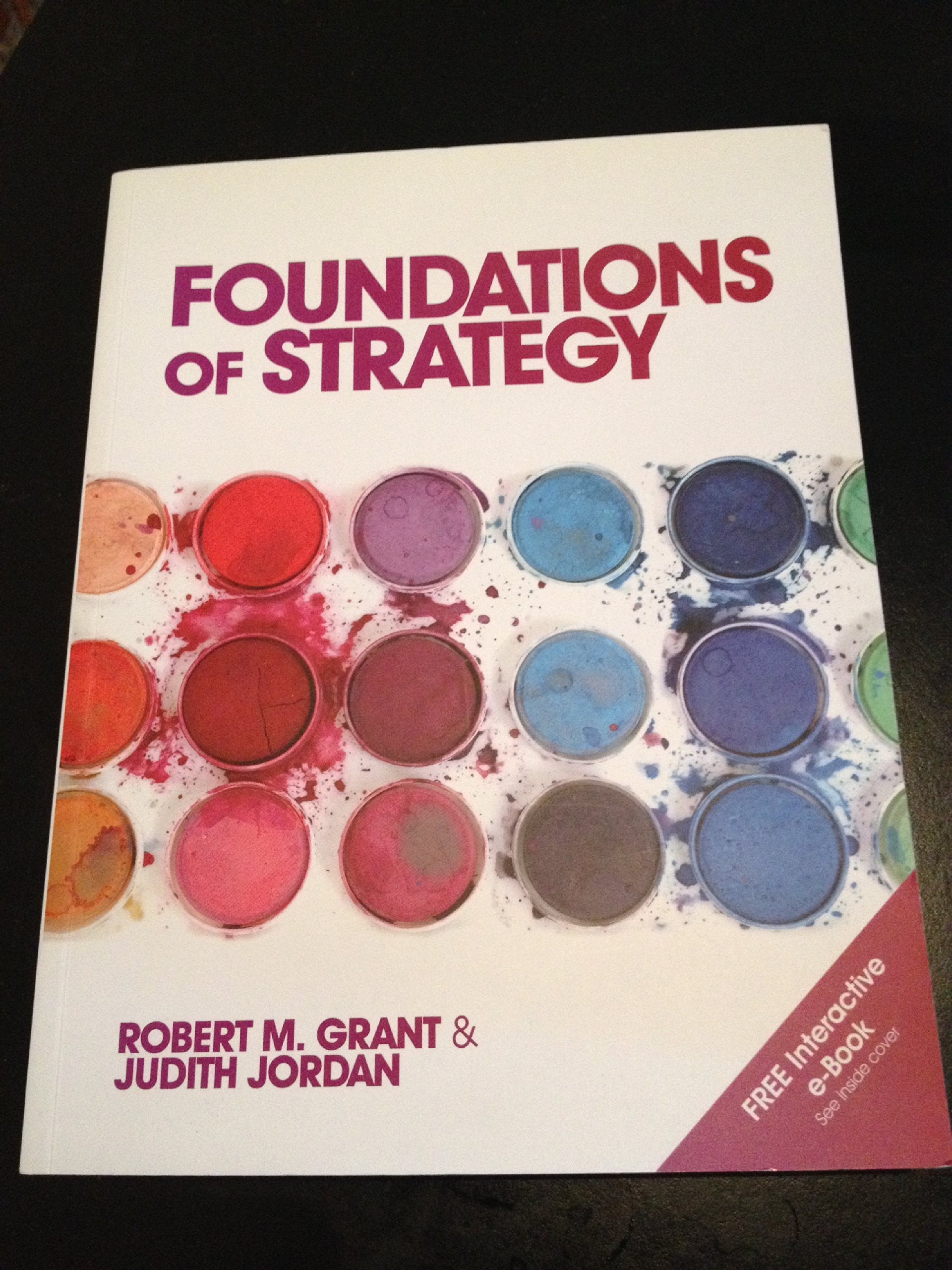 Product Image: Foundations of Strategy