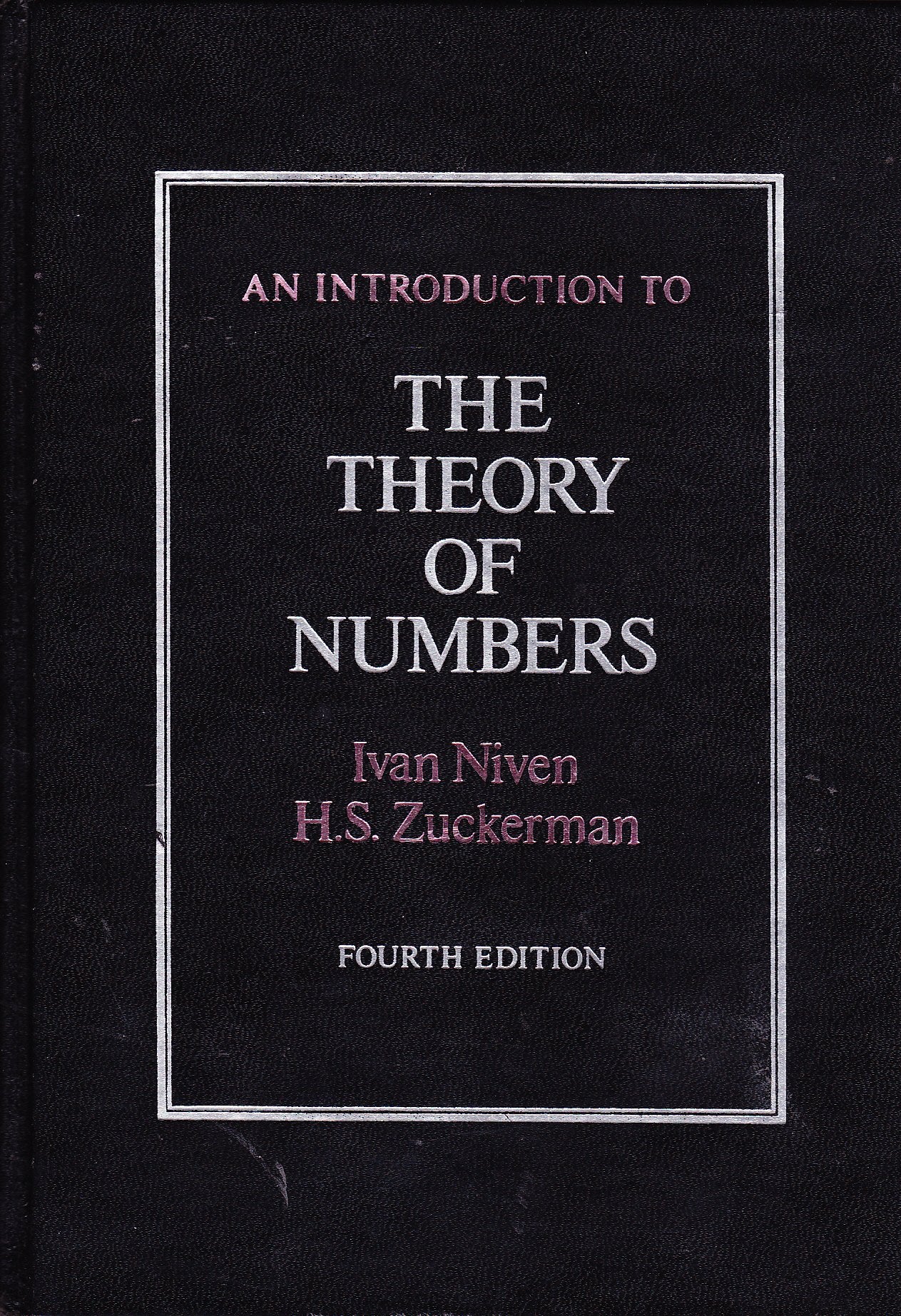 An Introduction to the Theory of Numbers Mathematics