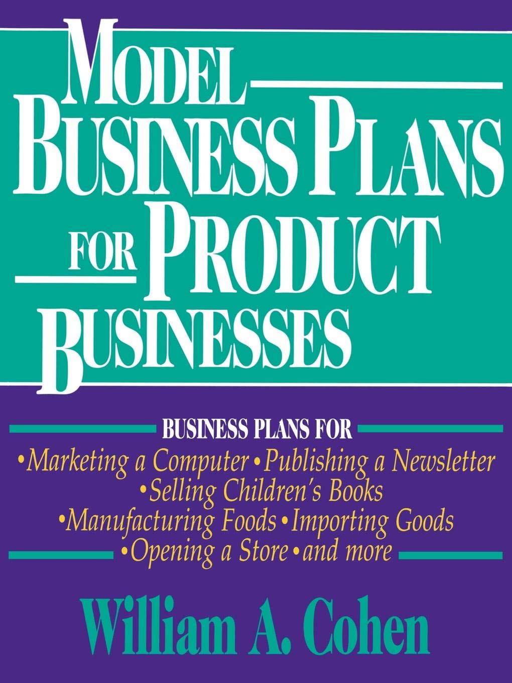 Model Business Plans For Product Businesses Business, Finance & Career
