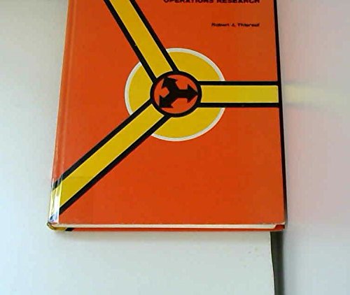 Product Image: An Introductory Approach to Operations Research (Management & Administration S.)