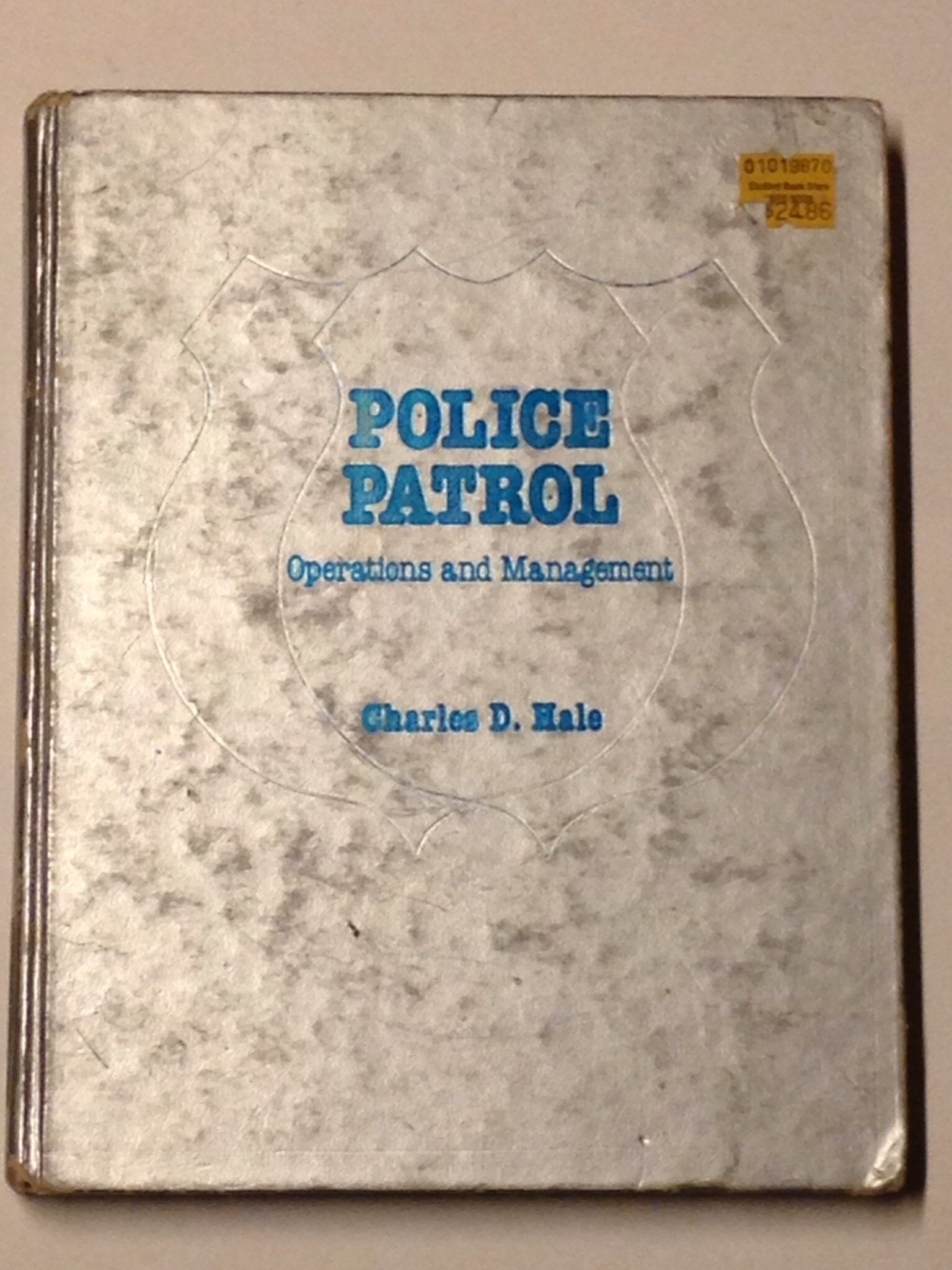 Police Patrol: Operations and Management Books