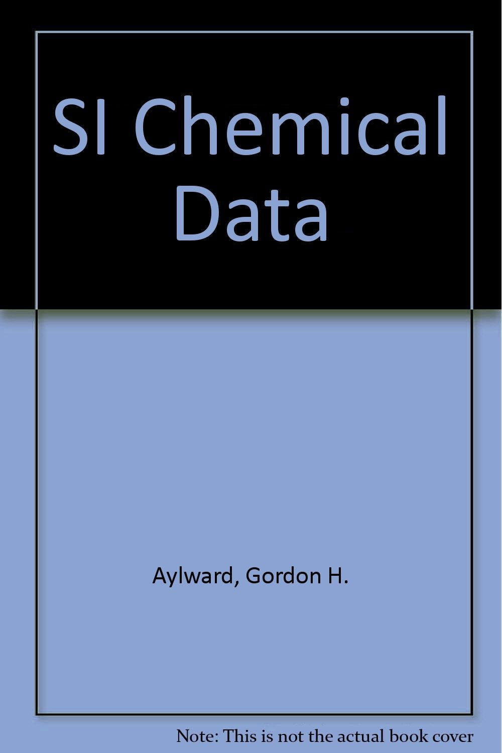 SI Chemical Data Natural Sciences
