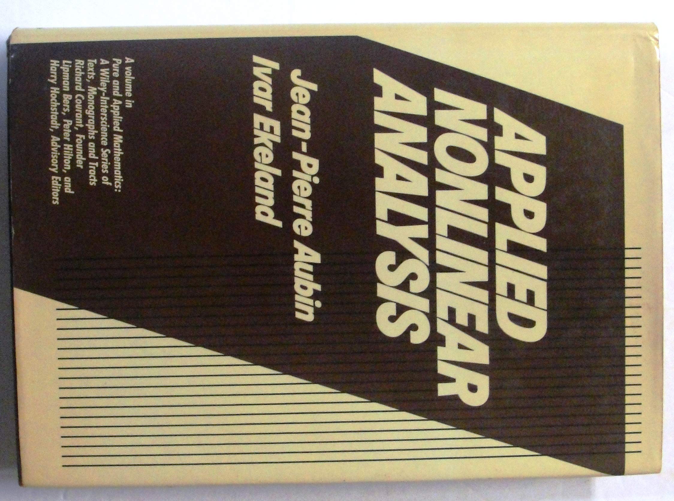 Product Image: Applied Nonlinear Analysis (Pure & Applied Mathematics S.)