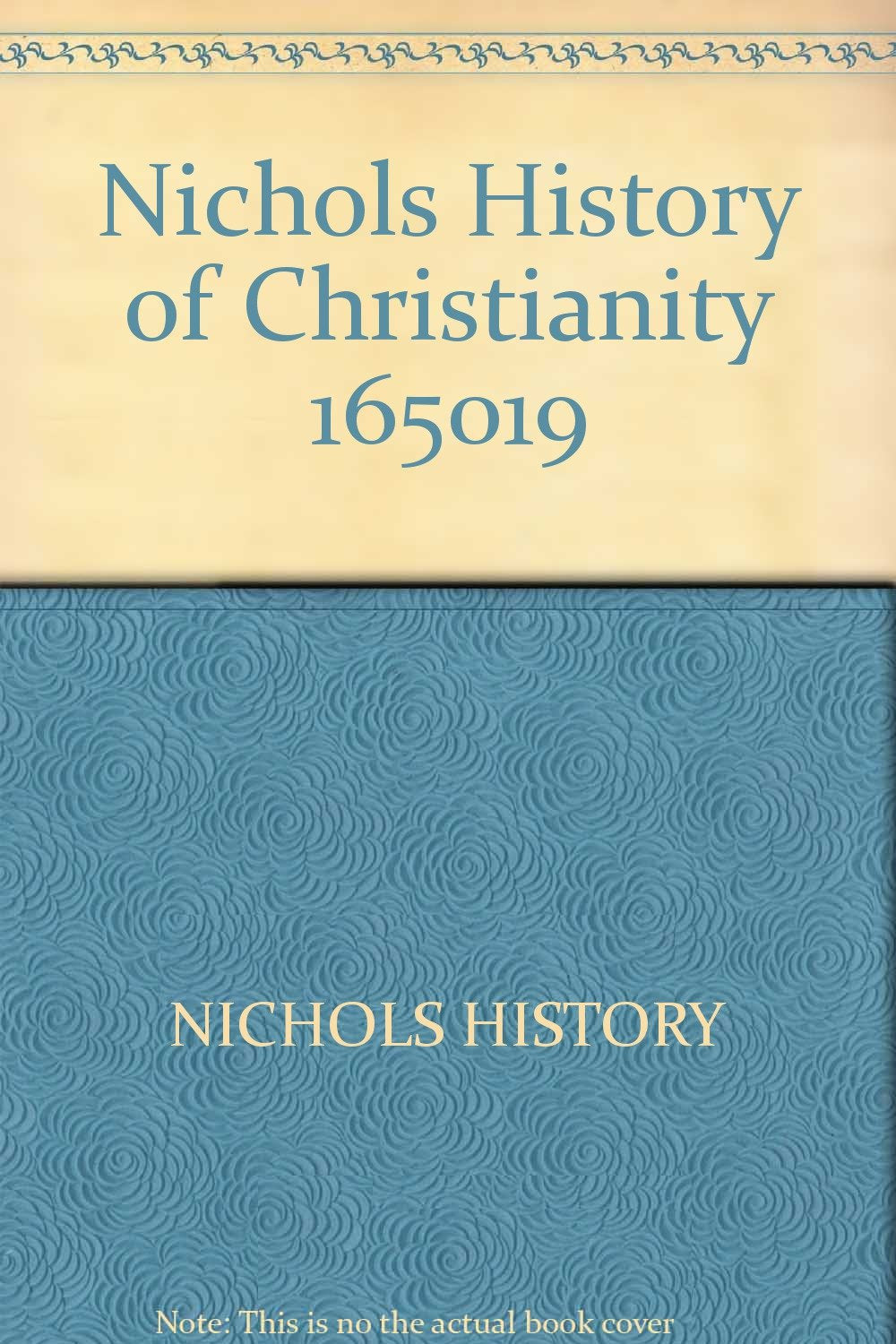 Nichols History of Christianity 165019 Religion & Esotericism
