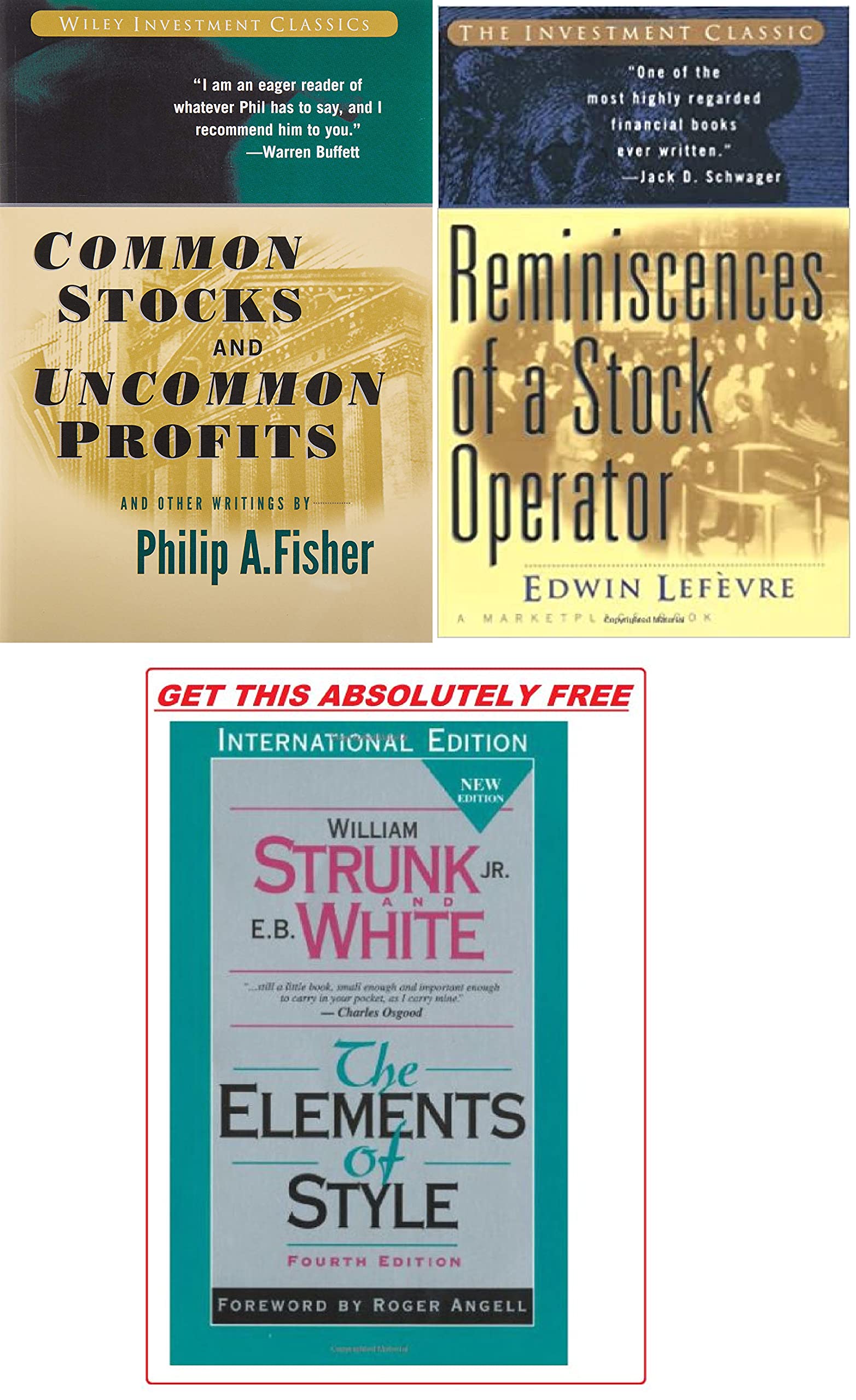 Common Stocks and Uncommon Profits and Other Writings (Wiley Investment Classic) Business, Finance & Career