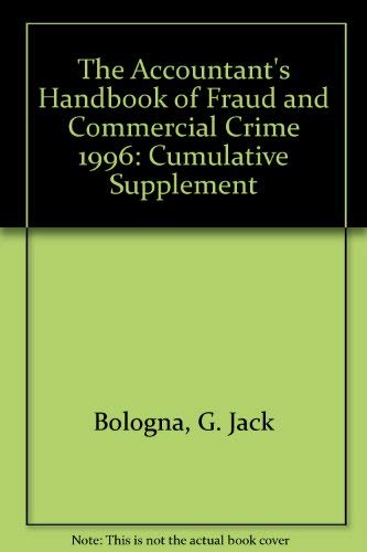 The Accountant's Handbook of Fraud and Commercial Crime: 1996 Cumulative Supplement Law