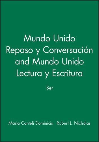 WITh Mundo UNIDO Lectura Y Escritura (Mundo UNIDO Repaso Y Conversacion) Foreign Languages ​​& Dictionaries