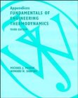 Product Image: Fundamentals of Engineering Thermodynamics Appendices