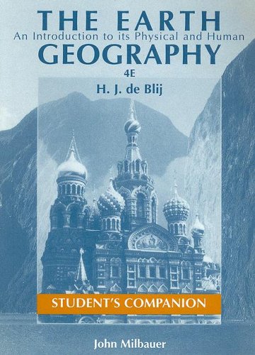 Student's Companion to 4r.e (The Earth: An Introduction to Its Physical and Human Geography) Geology & Geography