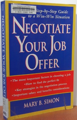 Negotiate Your Job Offer book